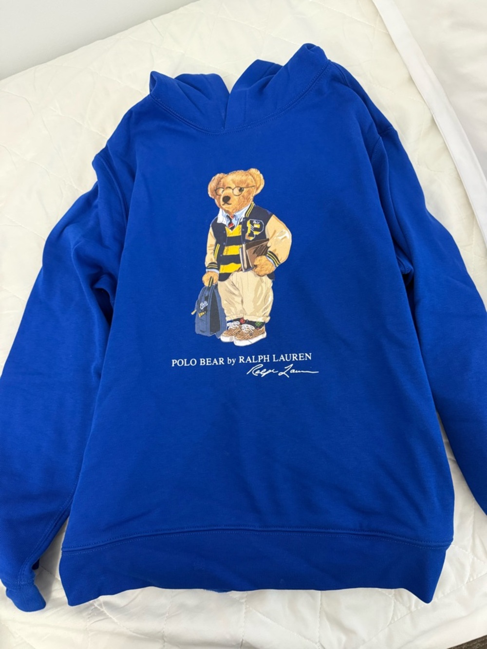 Ralph Lauren Polo Bear Hoodie - Royal Blue